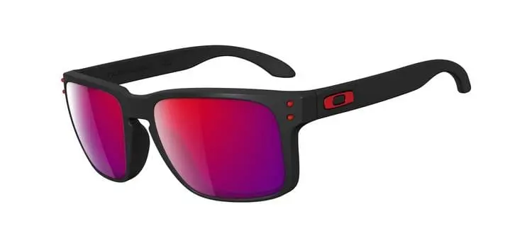 Oakley Holbrook Matte Black/Positive Red Iridi
