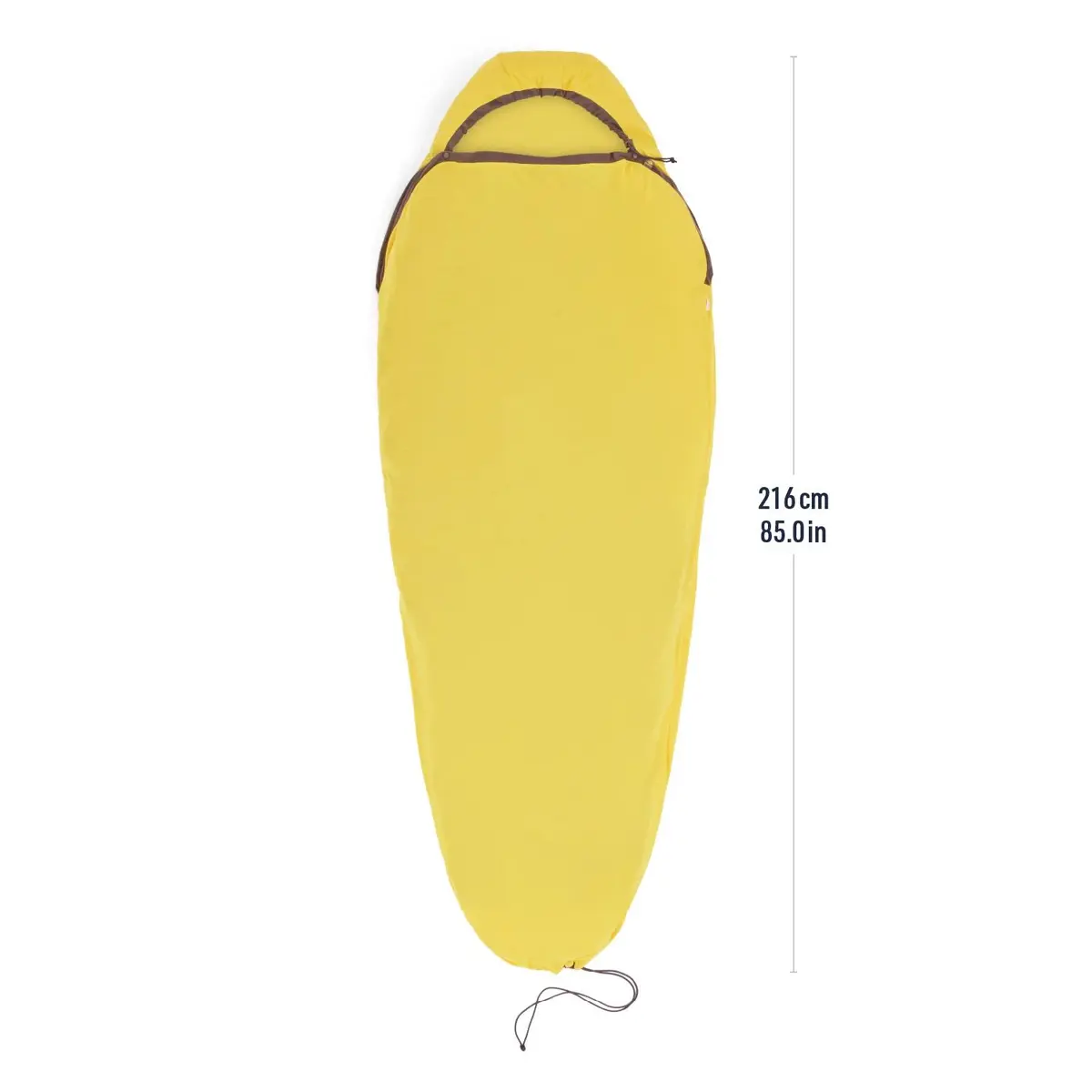 Sea To Summit Reactor Sleeping Bag Liner Standard Sulphur Yellow