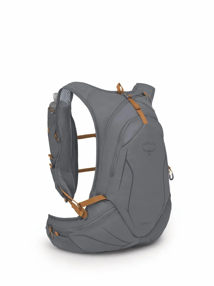 Osprey Duro 15 W/Flasks Phantom Grey/Toffee Orange
