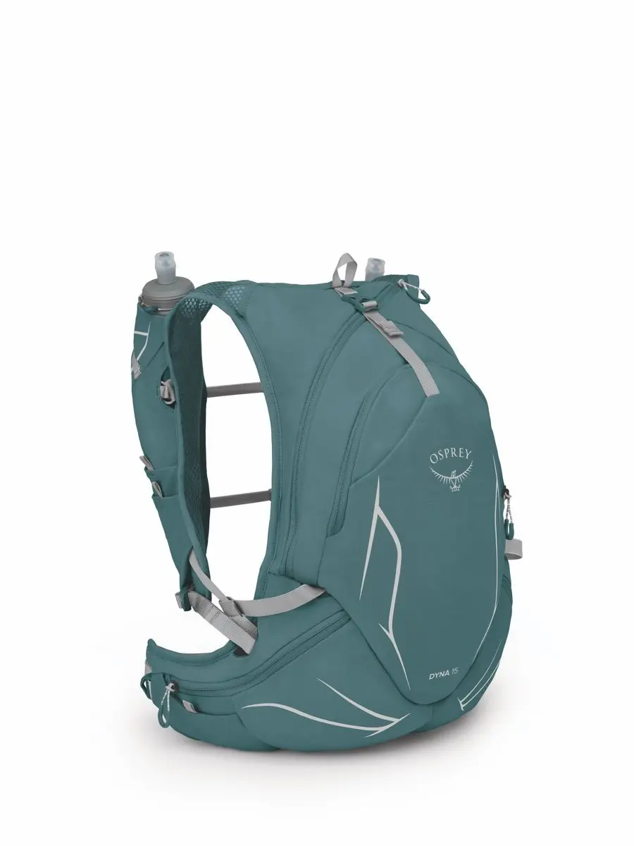 Osprey Dyna 15 W/Flasks Cascade Blue/Silver Lining