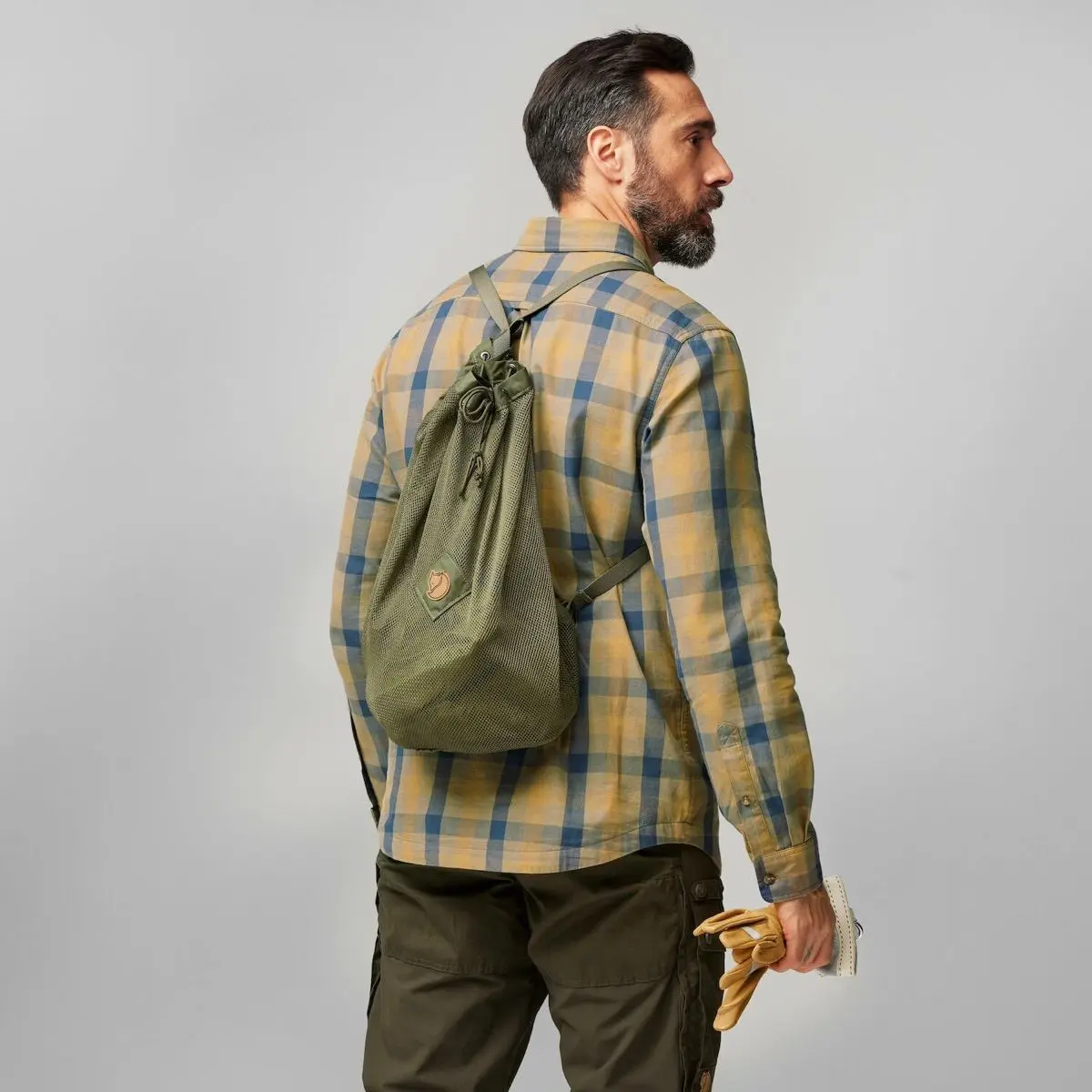 Fjällräven Singi Mesh Bag Green