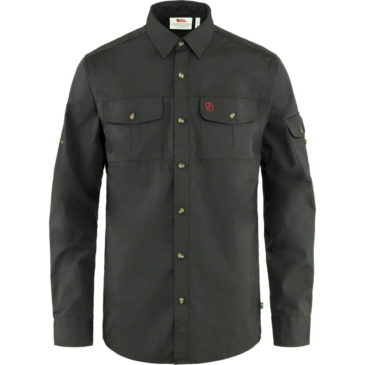 Fjällräven Men's Sarek Trekking Shirt Dark Grey