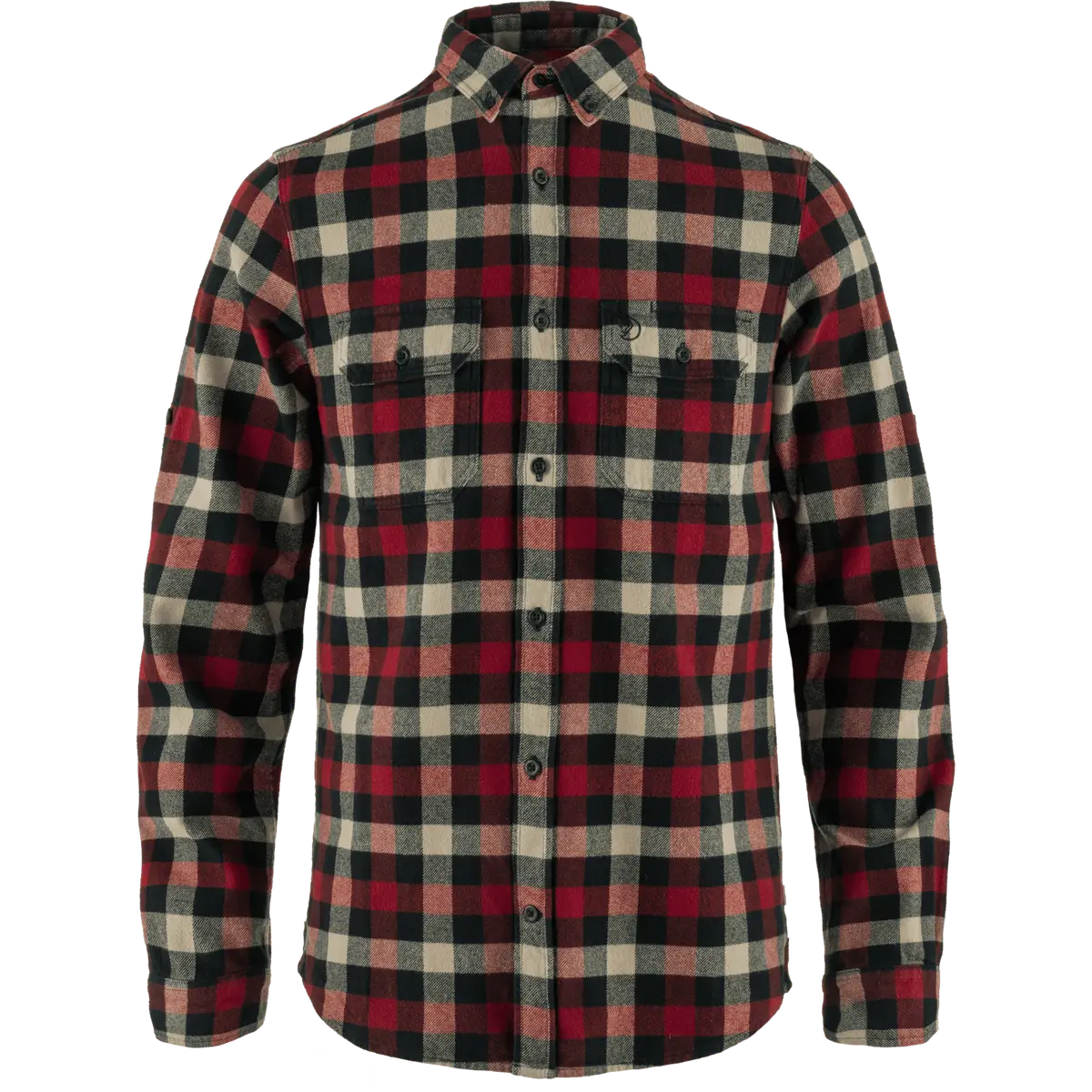 Fjällräven Men's Skog Shirt Dark Navy-Red