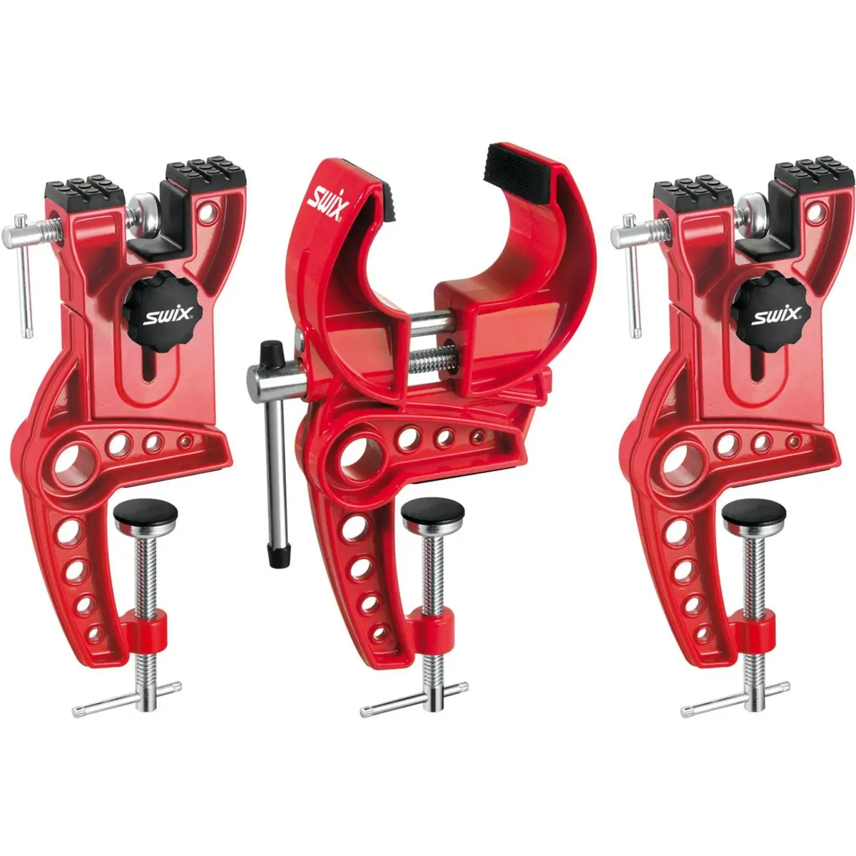 Swix T149-50 Vise 3-parts, 50mm jaws Red