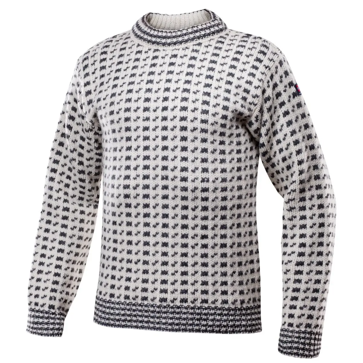 Devold Original Islender Wool Sweater Offwhite/Anthracite