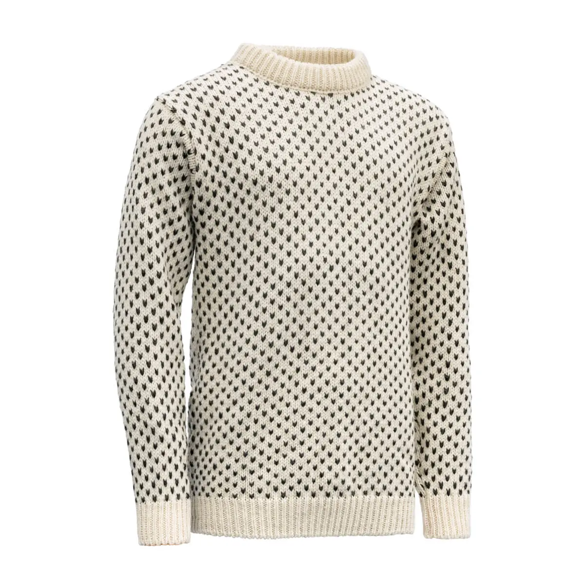 Devold Unisex Nordsjø Wool Sweater Offwhite