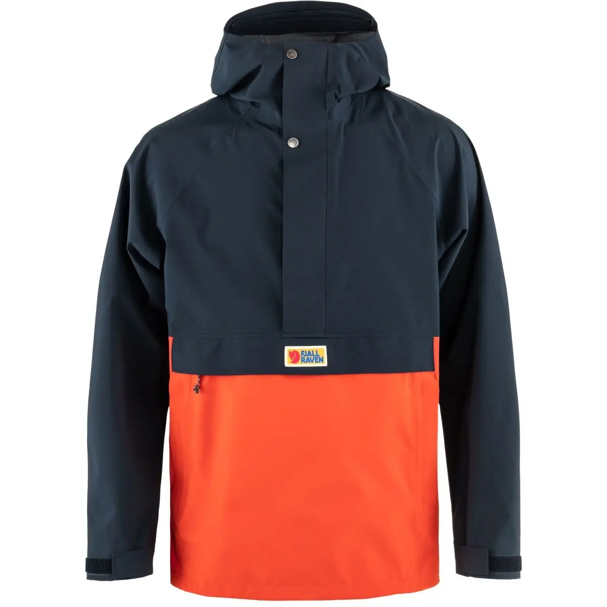 Fjällräven Men's Vardag Hydratic Anorak Dark Navy-Flame Orange