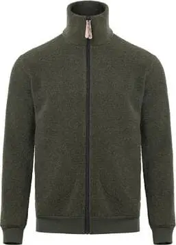 Aclima Men's ReBorn Terry Jacket Olive Melange