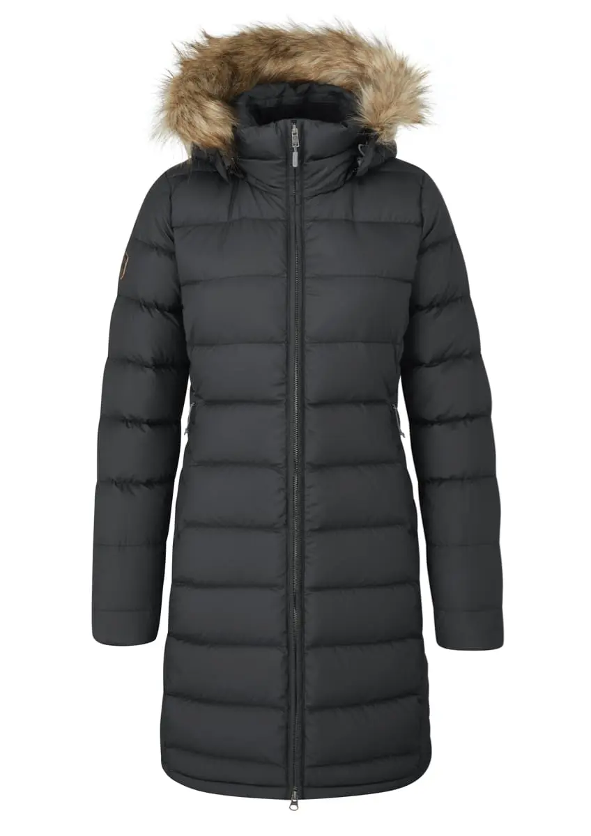 Rab Women's Deep Cover Down Parka Black