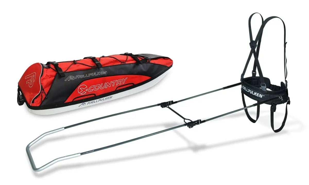 Fjellpulken Xcountry 130 Complete Red