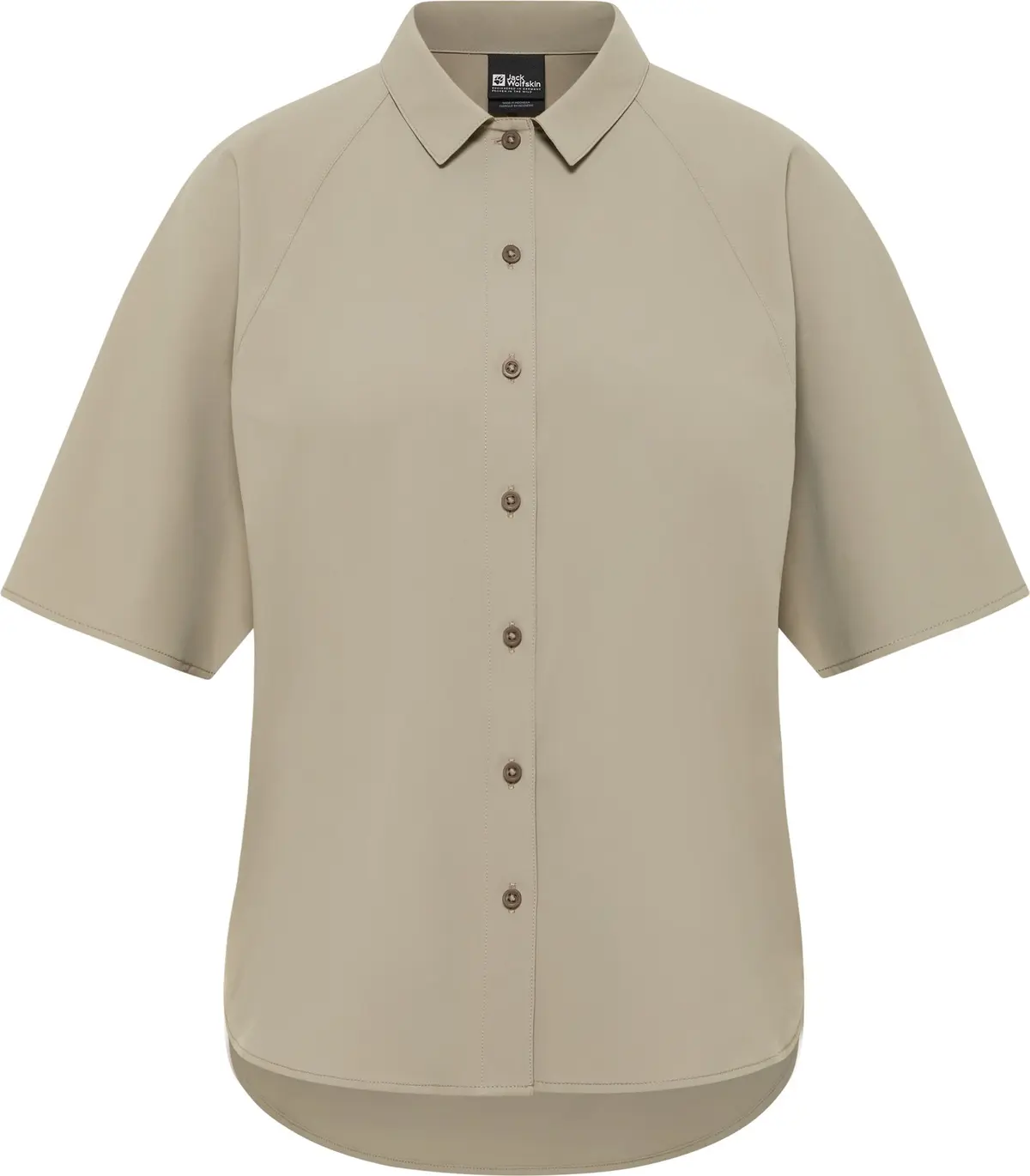 Jack Wolfskin Women's Sierra Quest Shortsleeve Shirt Stone