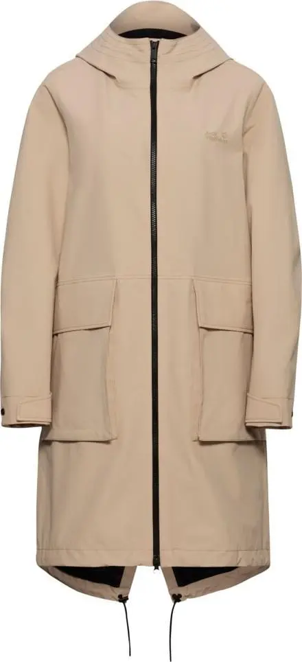 Jack Wolfskin Women's Nabur 2L Coat Oat