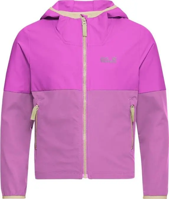 Jack Wolfskin Kids' Sandbird Hooded Jacket Foxglove
