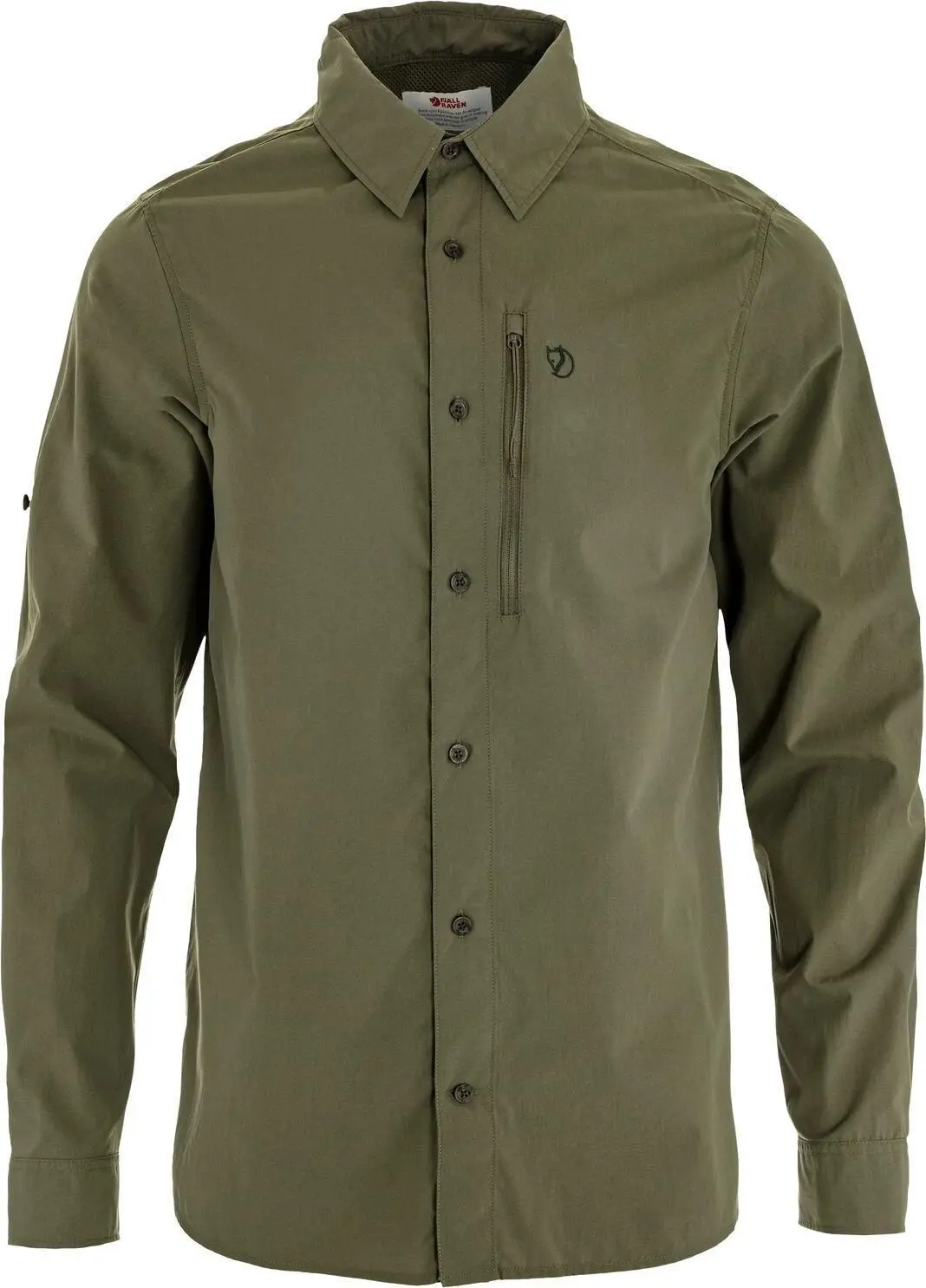 Fjällräven Men's Abisko Hike Shirt Long Sleeve Laurel Green