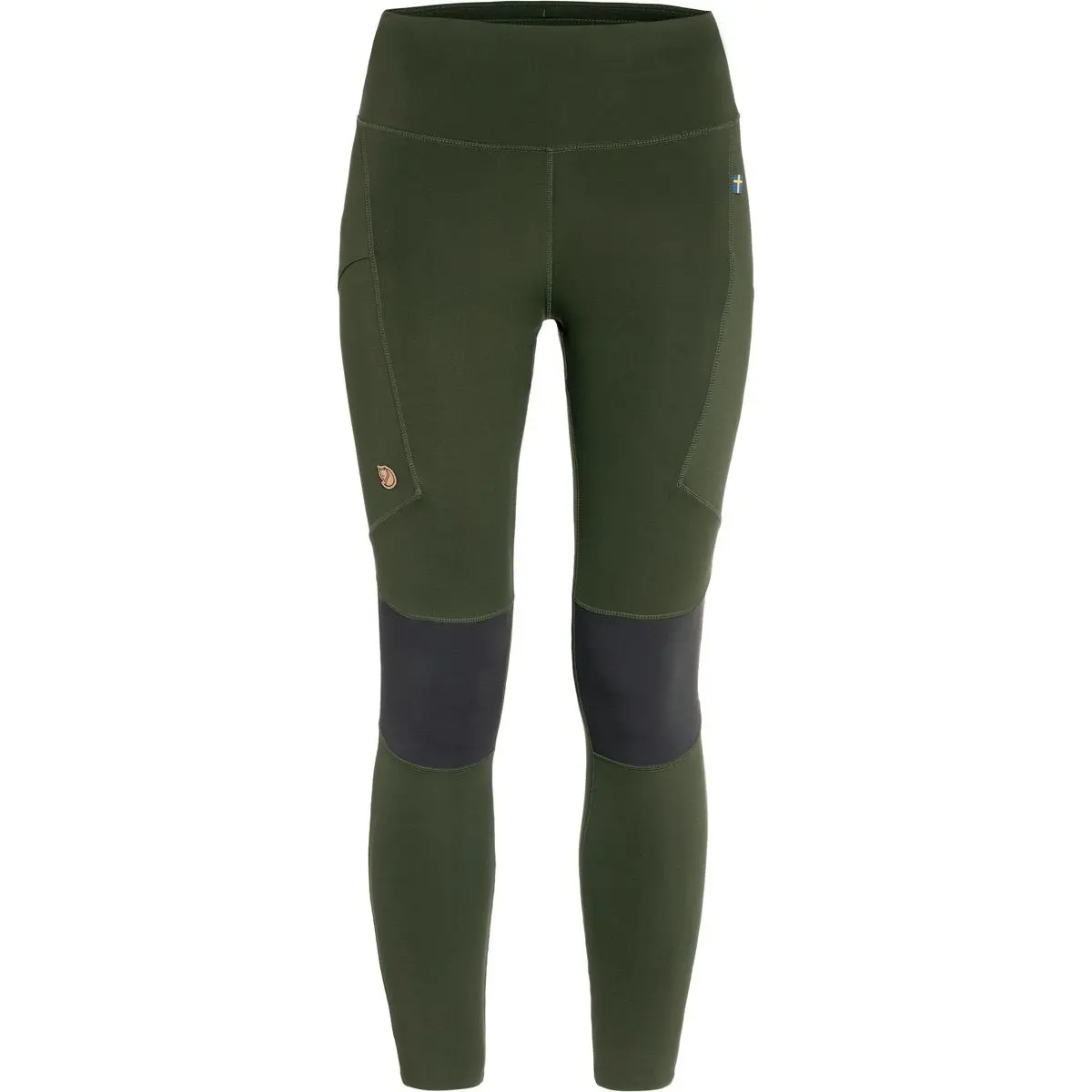 Fjällräven Women's Abisko Trekking Tights Pro Deep Forest/Iron Grey