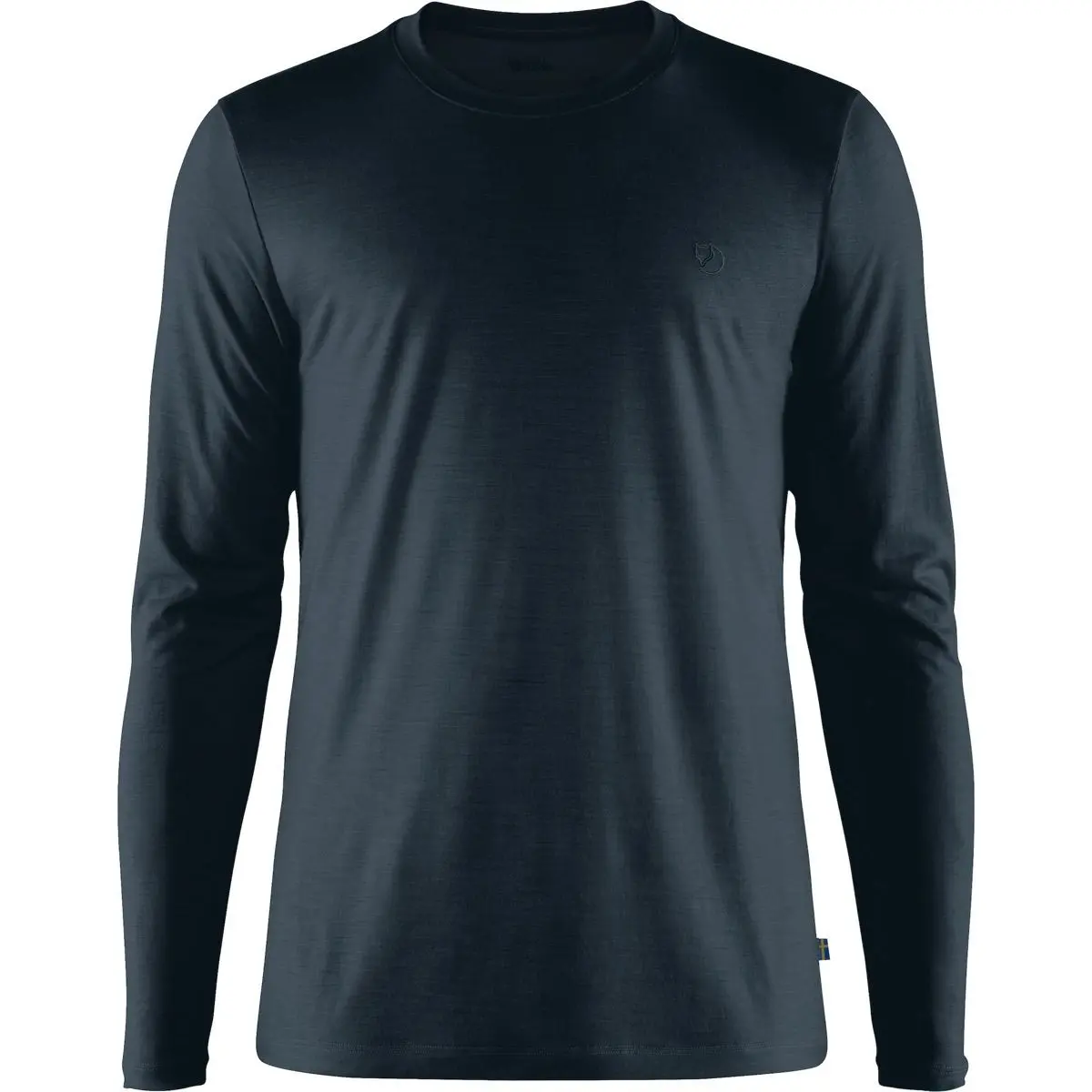 Fjällräven Men's Abisko Wool Ls Dark Navy