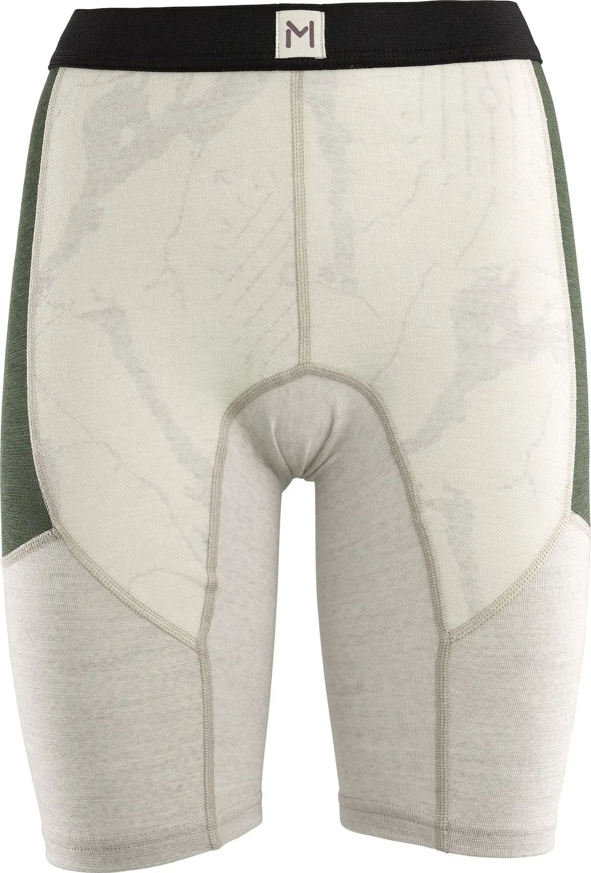 Aclima Women's Lars Monsen Femunden Shorts Beige Melange/Olive Night/Femunden Light