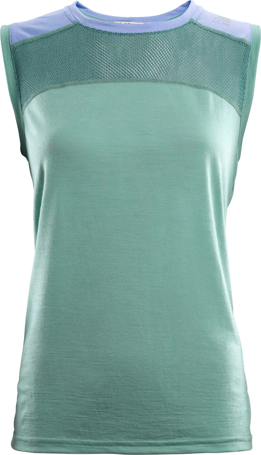 Aclima Women's LightWool Sports Singlet Oil Blue/Purple Impression/North Atlantic