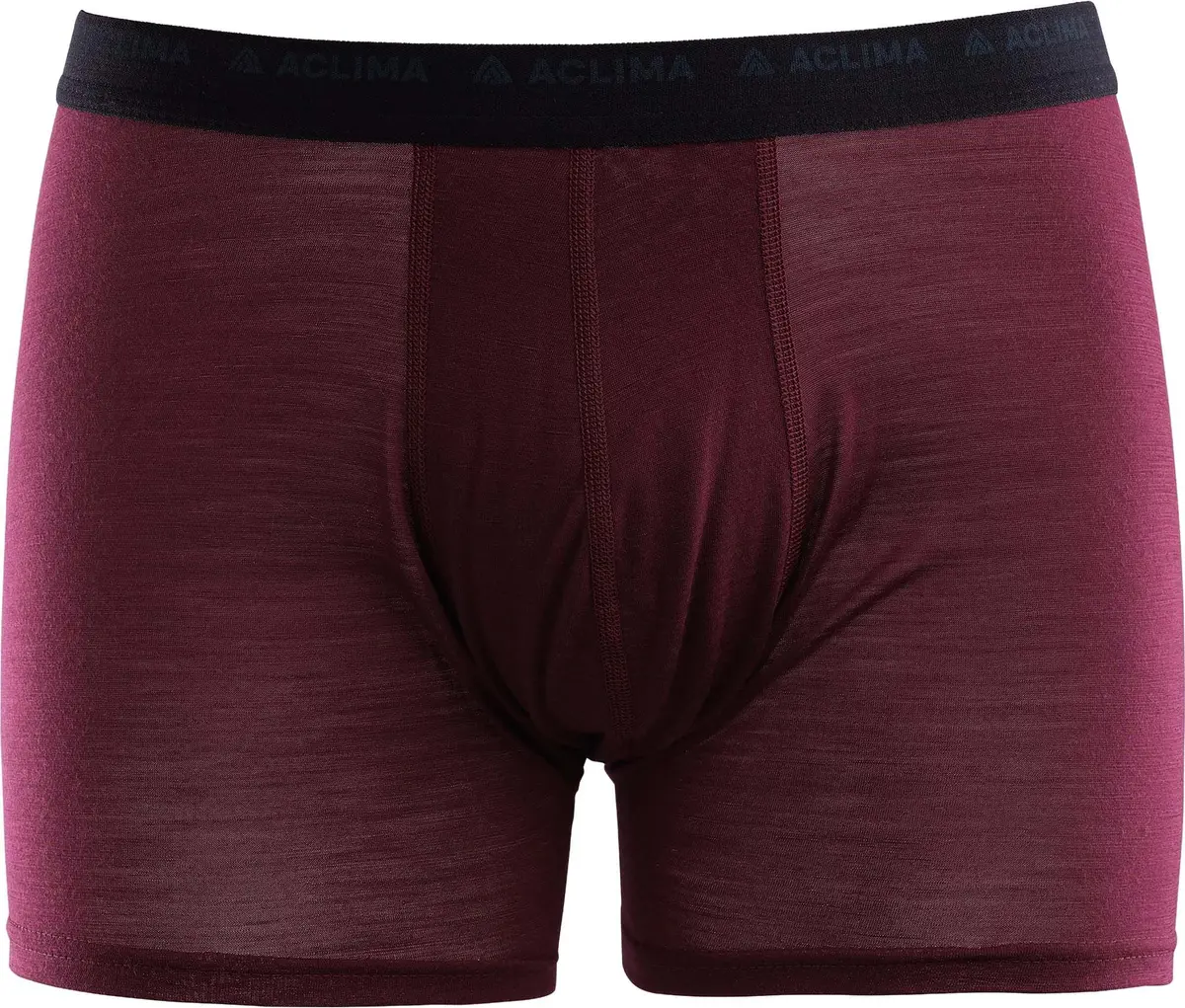 Aclima Men's LightWool 140 Boxer Zinfandel