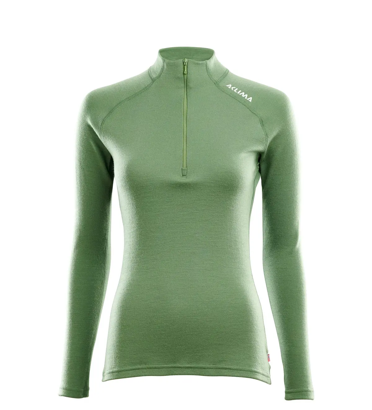 Aclima Women's WarmWool Mockneck Dill