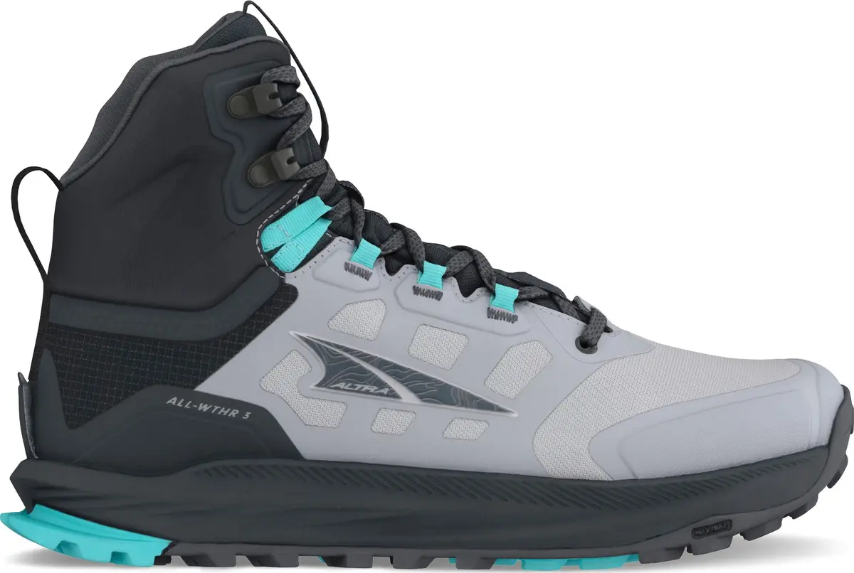 Altra Women's Lone Peak 9 Waterproof Mid Black/Gray