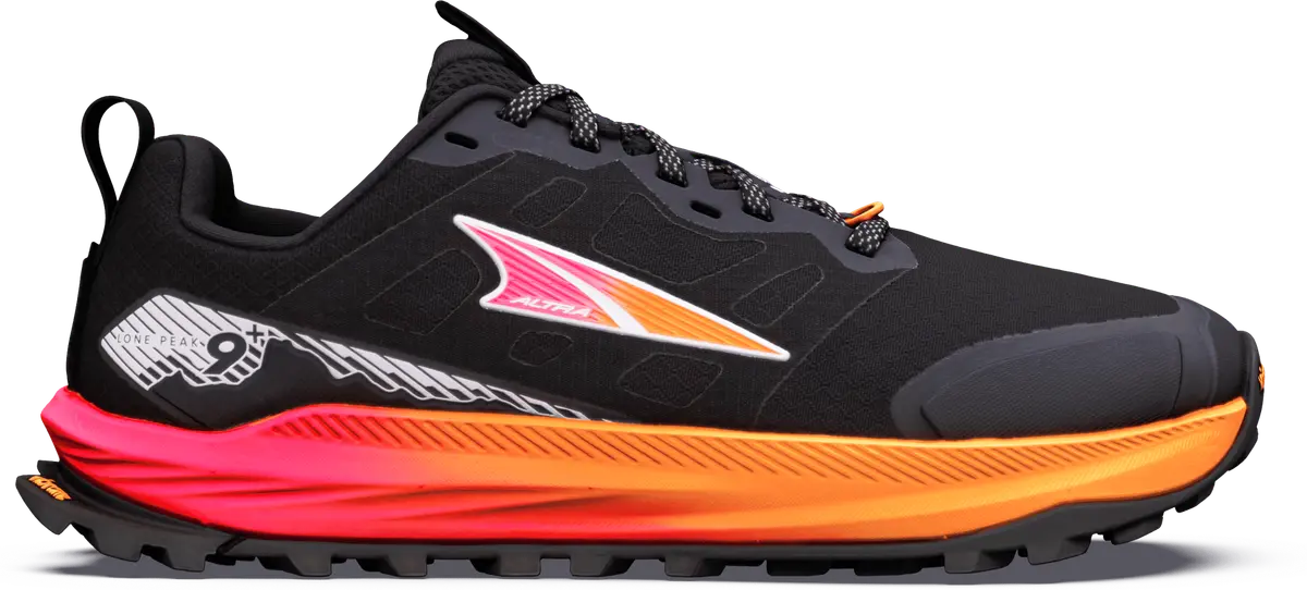 Altra Women's Lone Peak 9+ Black/Knockout Pink/White