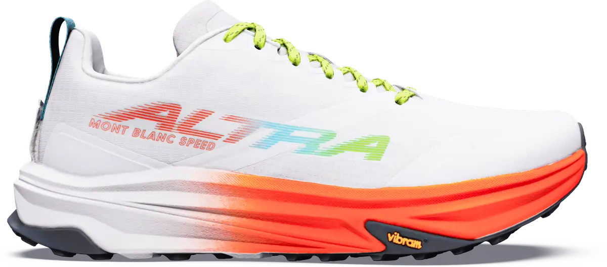 Altra Women's Mont Blanc Speed White/fry Coral/vpr Blu