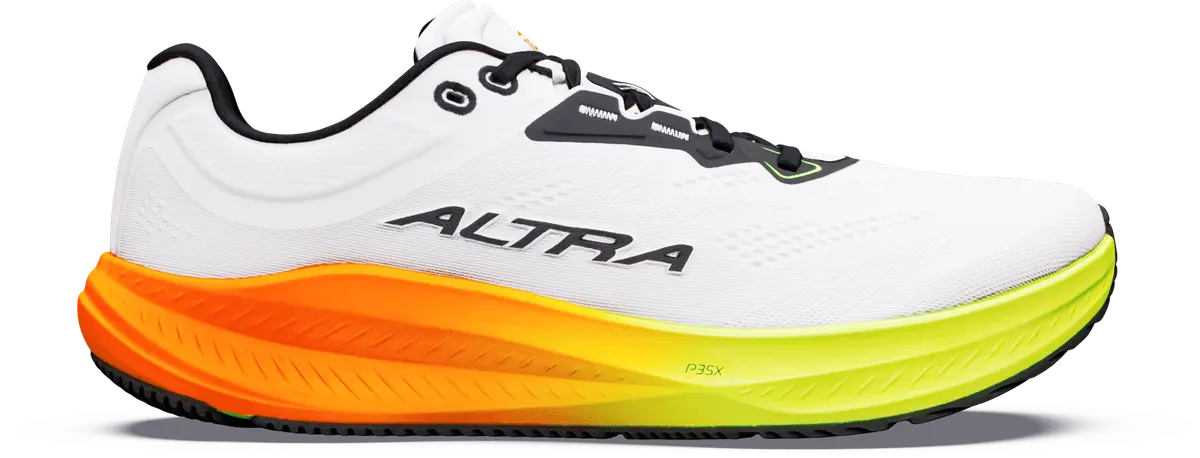 Altra Men's Torin 9 White/Black/Safety Yellow