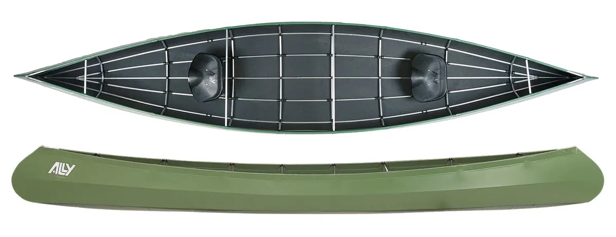 Ally Folding Canoe 16.5 DR Green