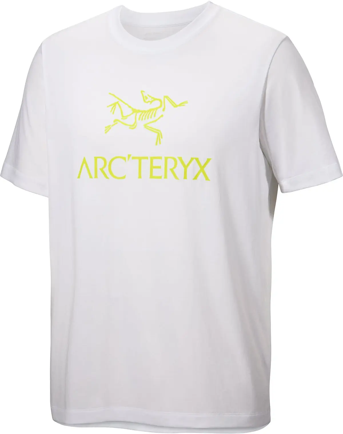 Arc'teryx Men's Arc'Word Logo Shortsleeve White Light