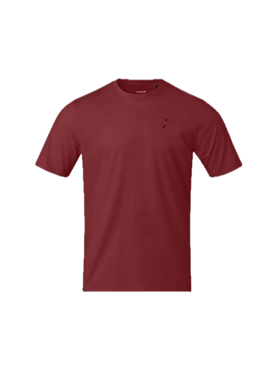 Norrøna Men's /29 Cotton Activity Embroidery T-Shirt Port