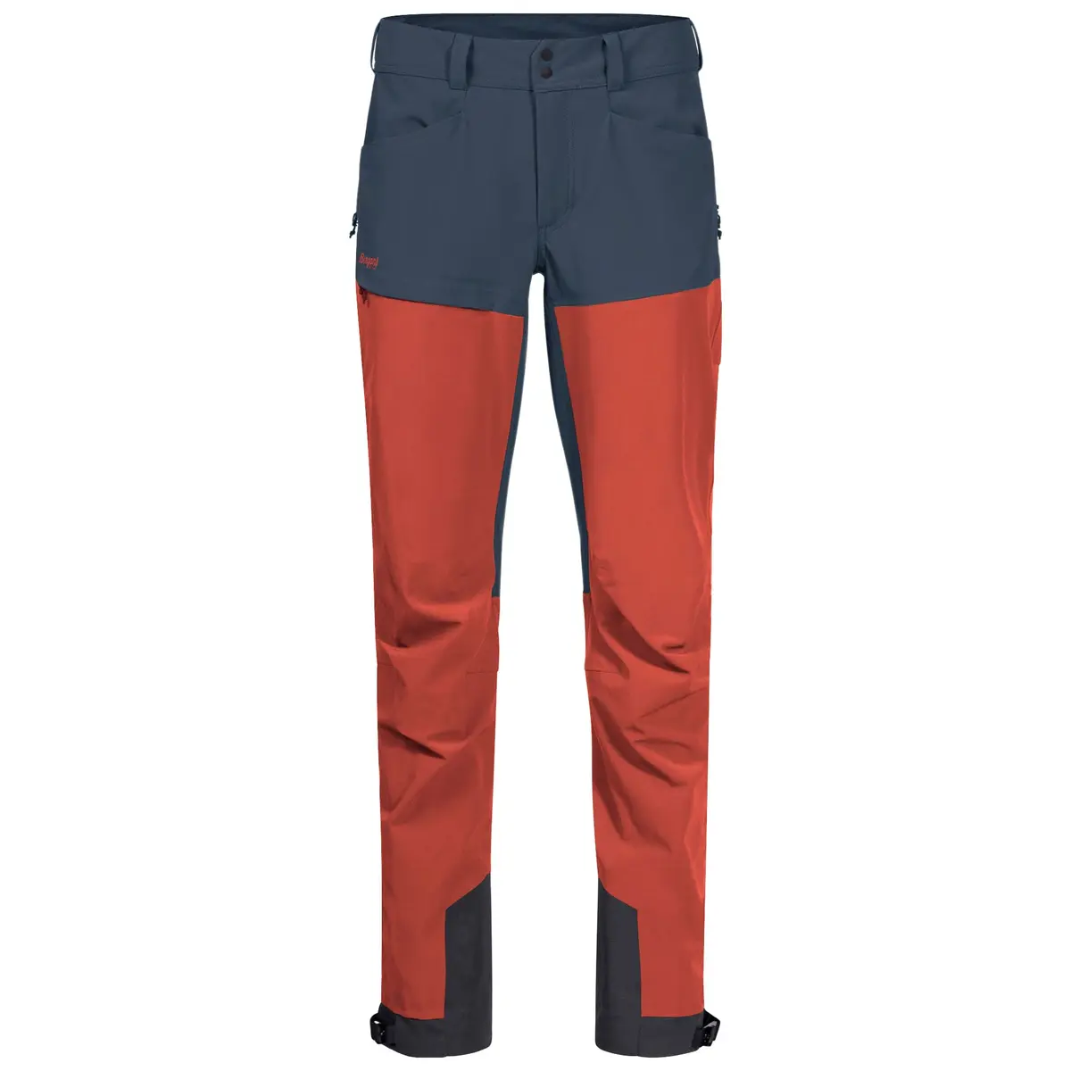 Bergans Women's Bekkely Hybrid Pant Brick/Orion Blue