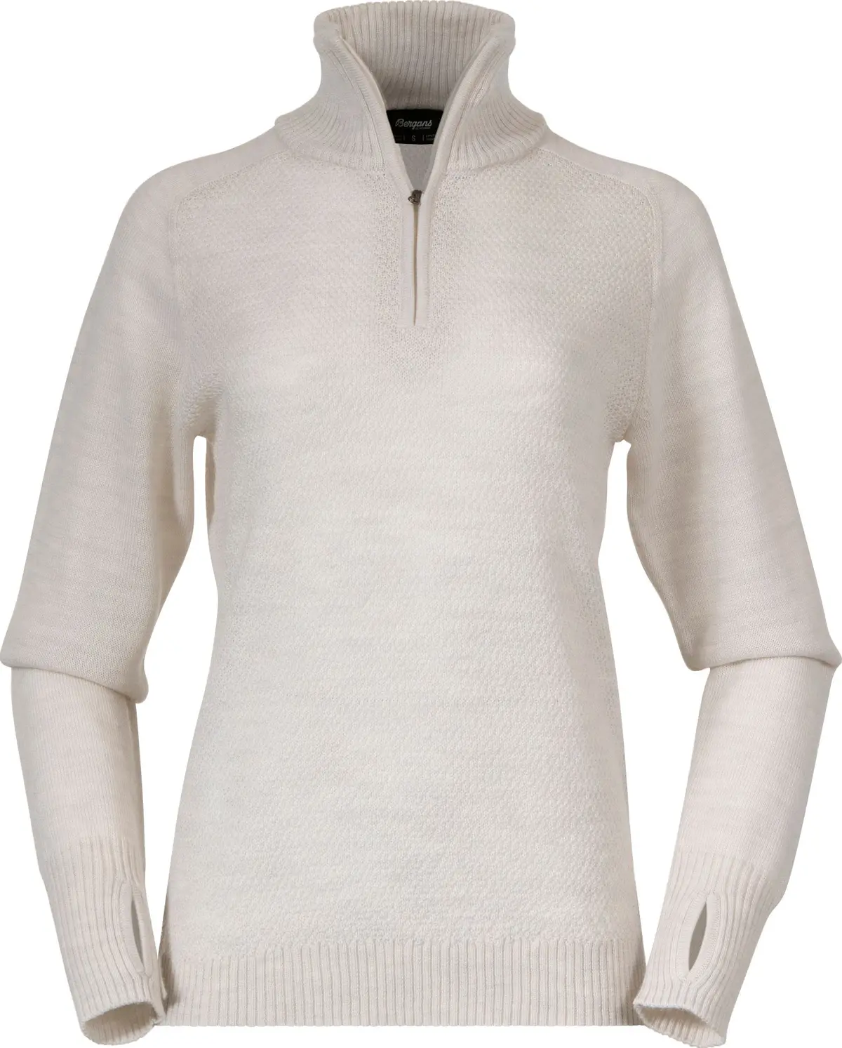 Bergans Women's Ulriken Light Merino Jumper Vanilla White