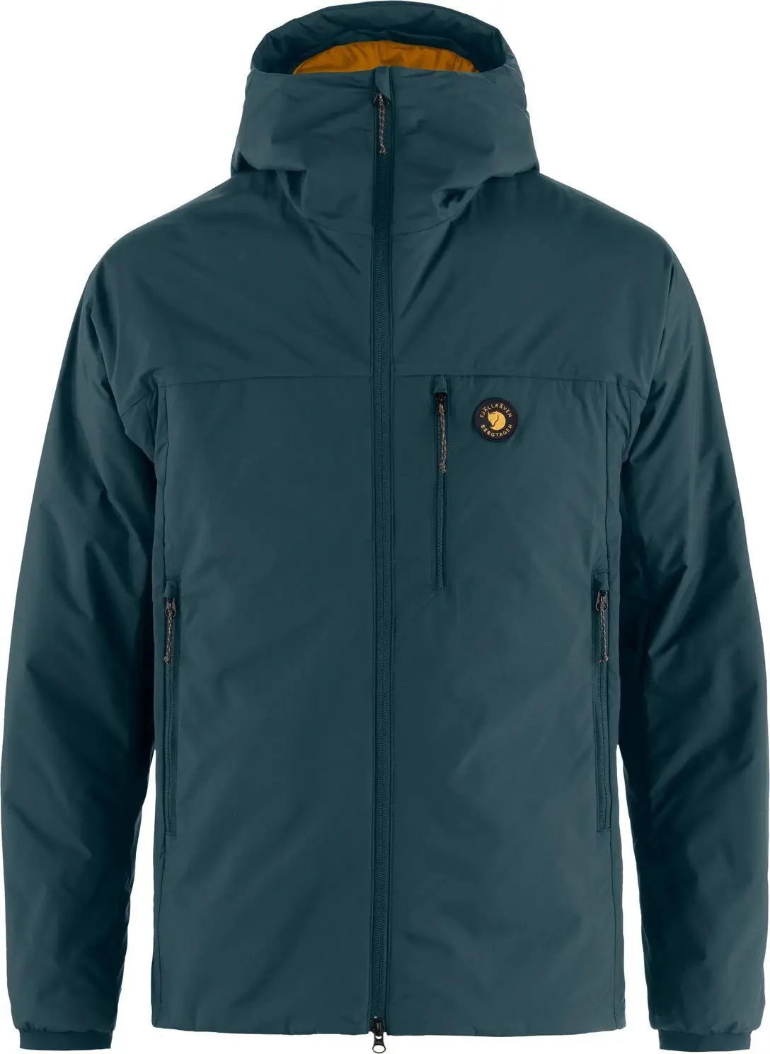 Fjällräven Men's Bergtagen 60 Insulation Jacket Mountain Blue-mustard Yellow