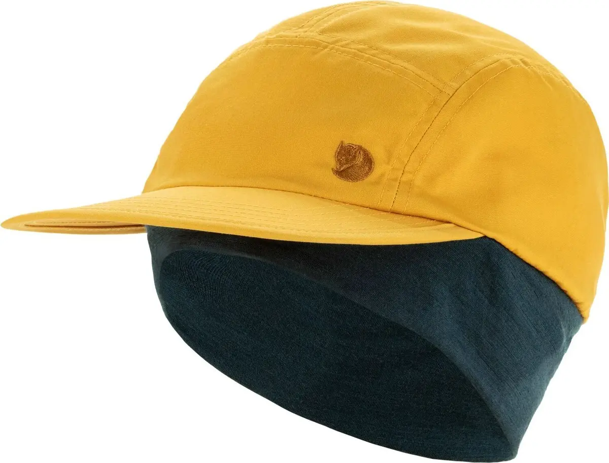 Fjällräven Bergtagen Mountain Cap Mustard Yellow-dark Navy