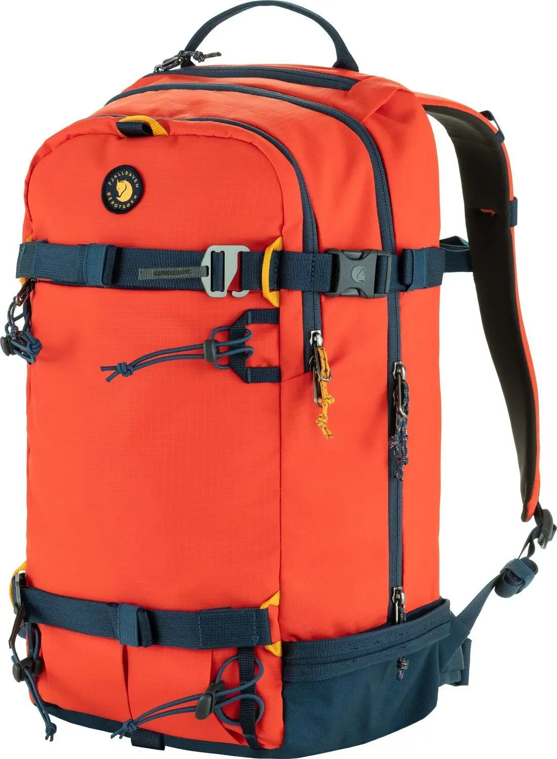 Fjällräven Bergtagen Touring 22 Flame Orange-mountain Blue