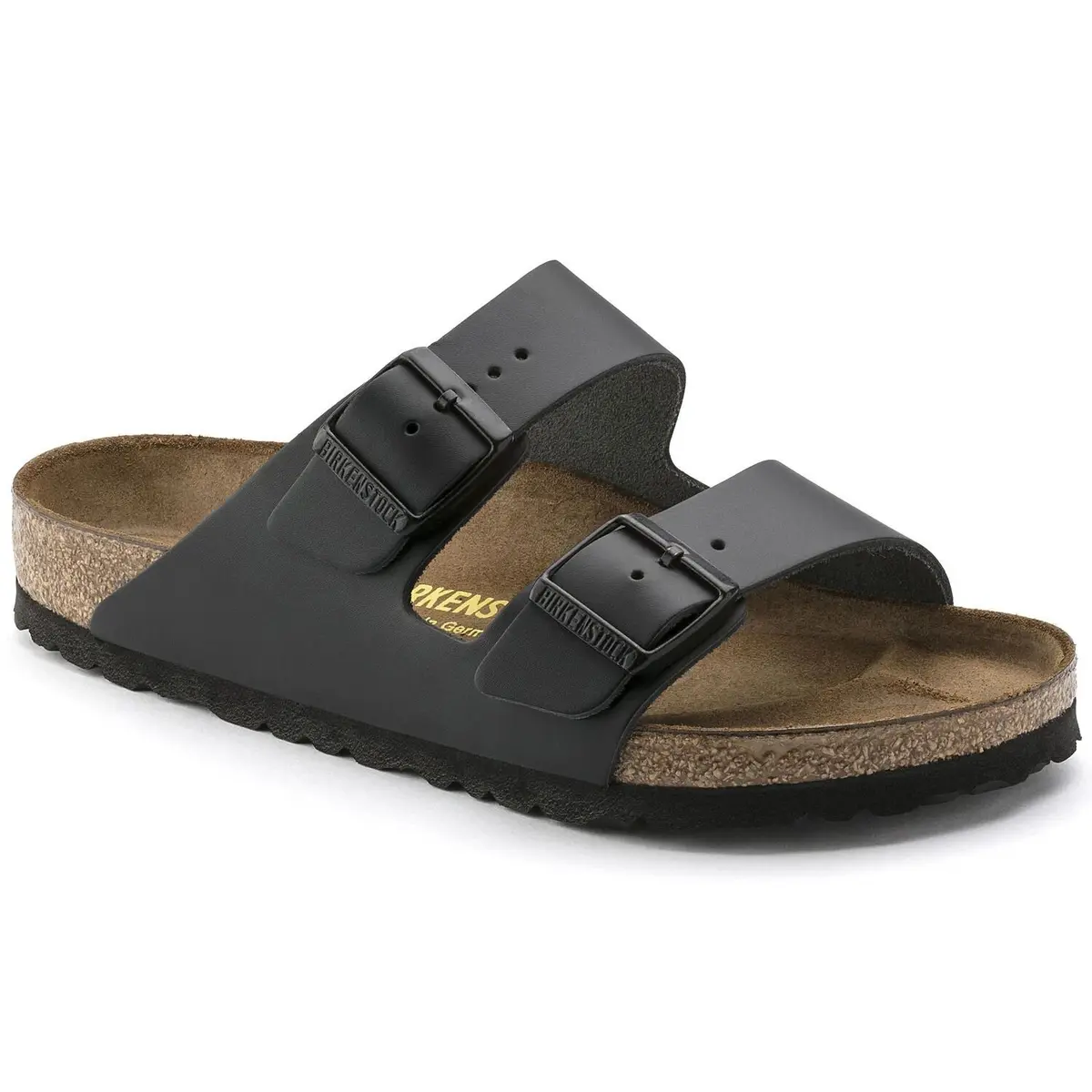 Birkenstock Arizona Natural Leather Narrow Black