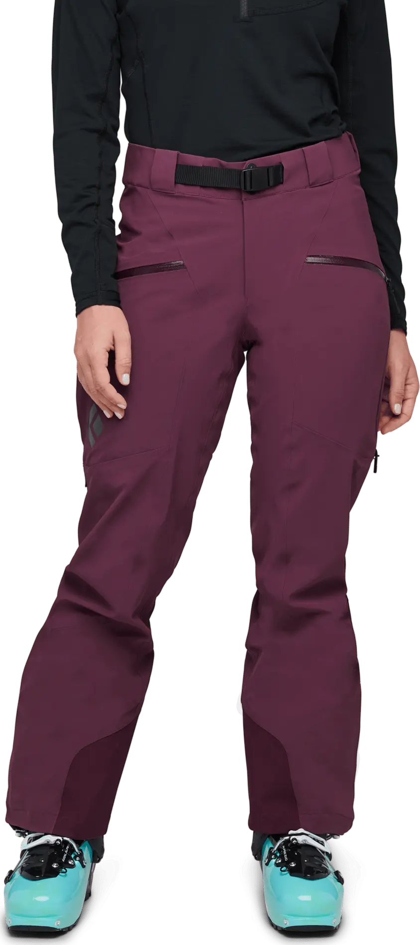 Black Diamond Women's Recon Stretch Ski Pants Blackberry