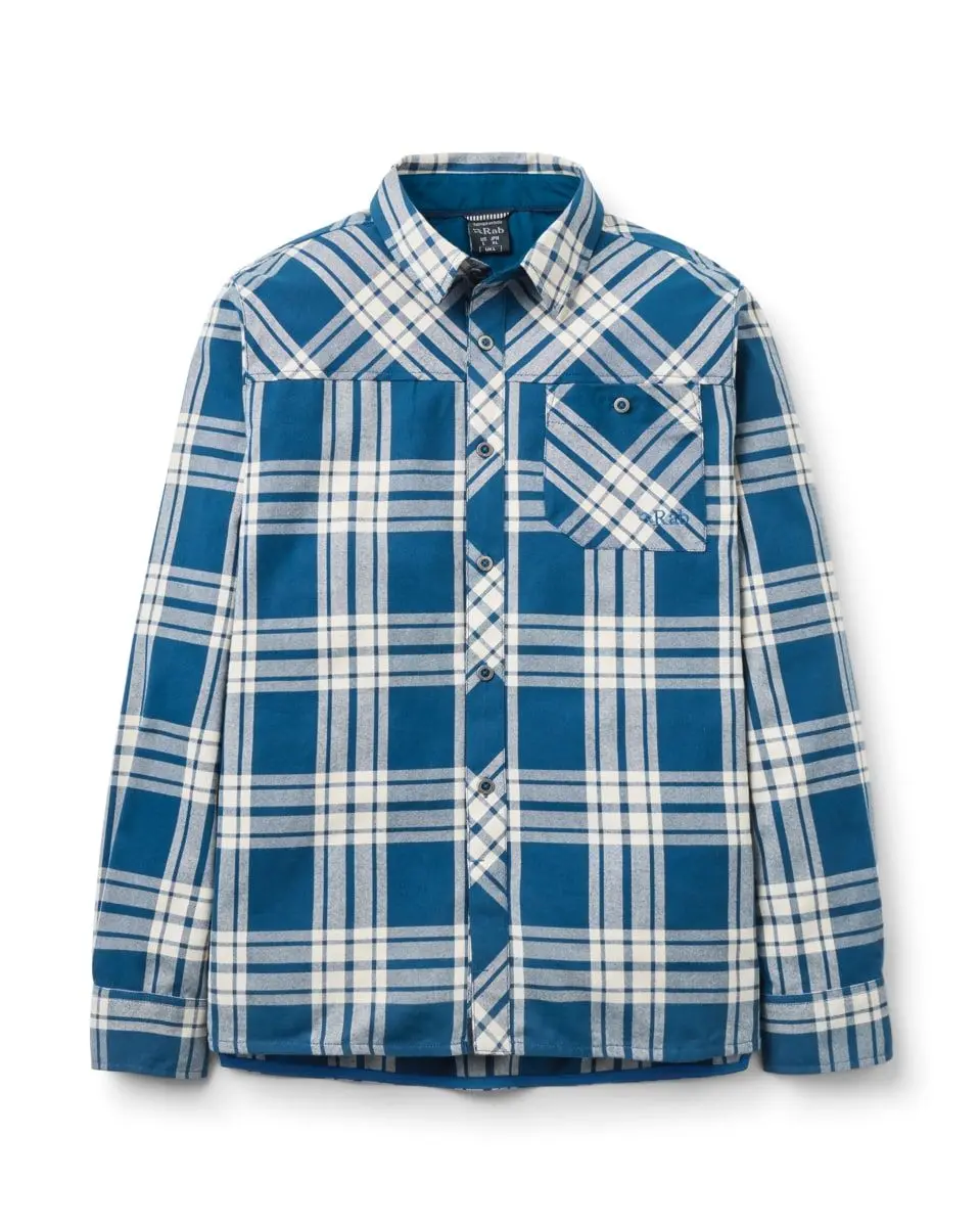Rab Boundary Shirt Tempest Blue