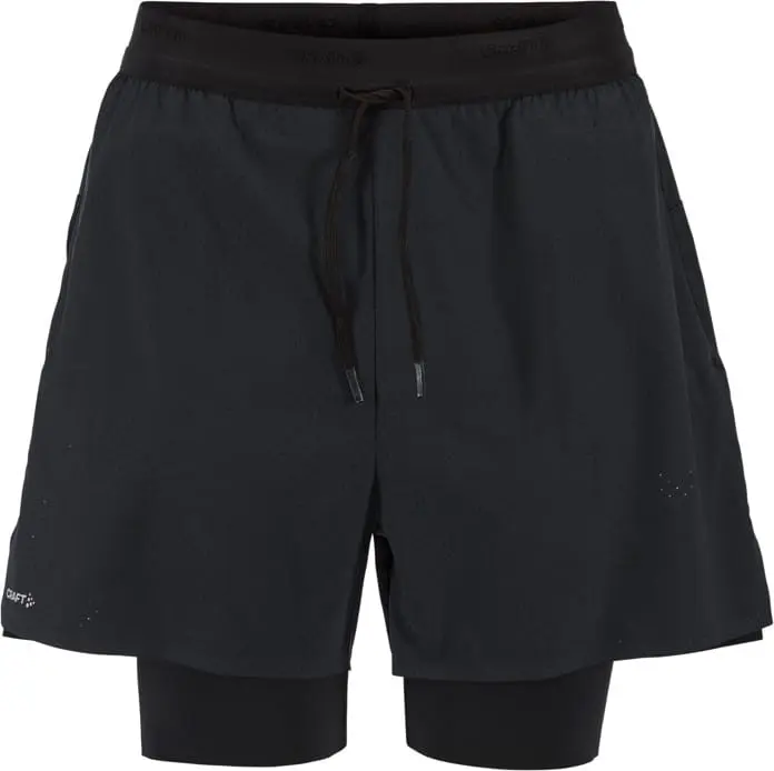 Craft Hypervent 2-In-1 Shorts M Black