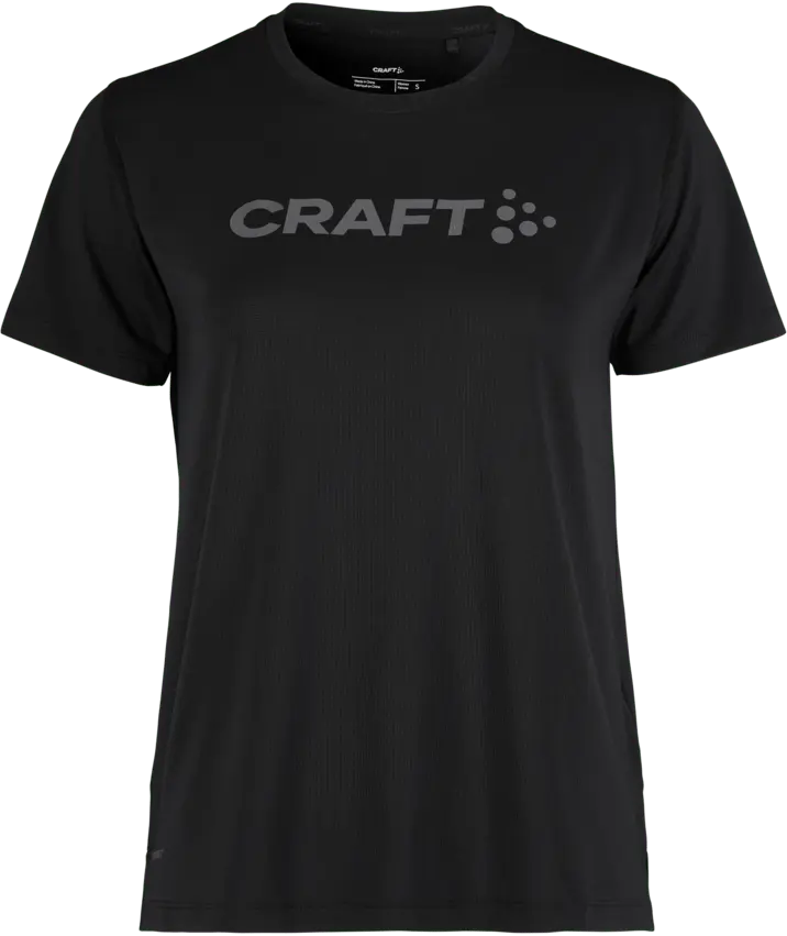 Craft Women's Essence Logo Tee 2 Black