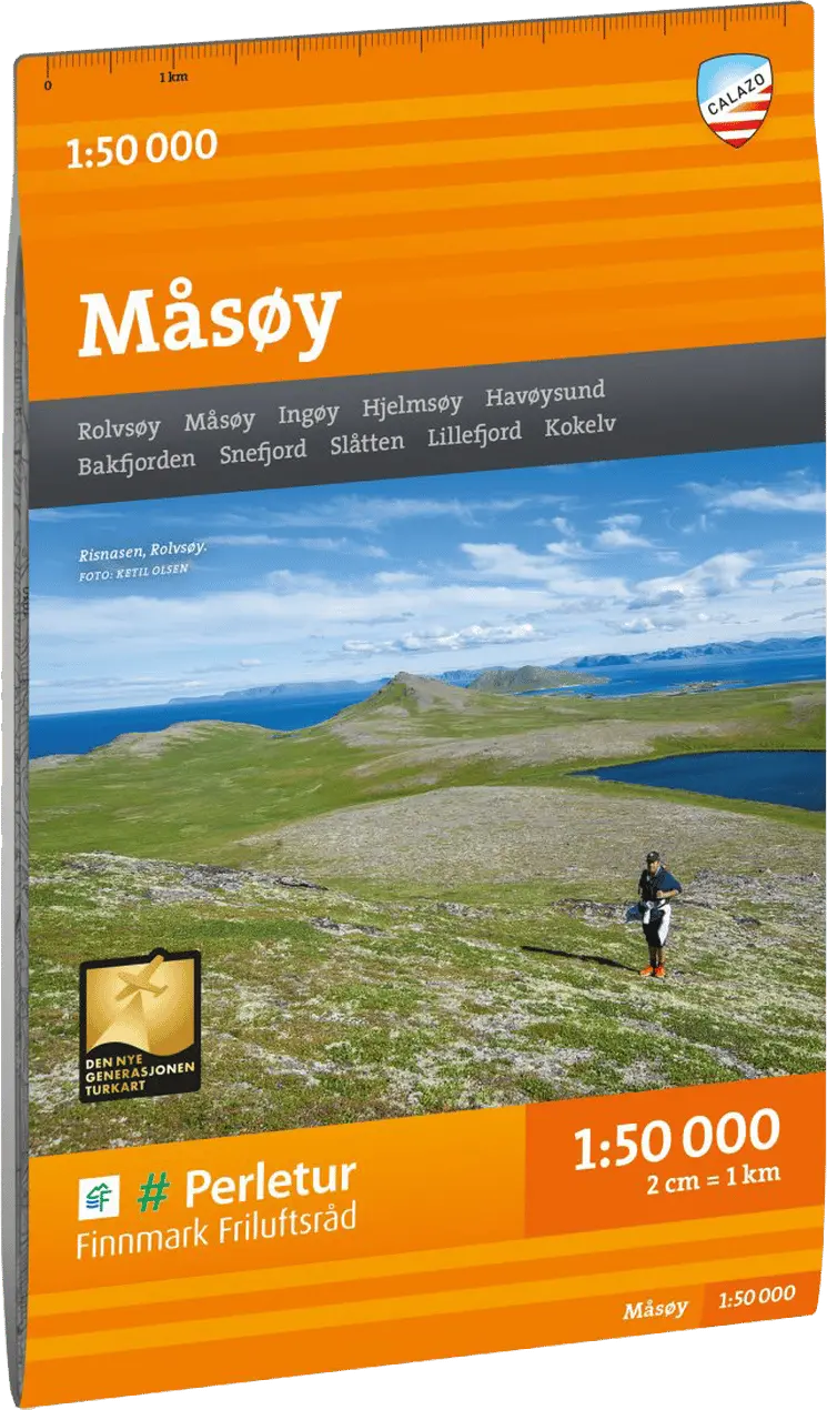 Calazo förlag Turkart Måsøy 1:50 000 NoColour