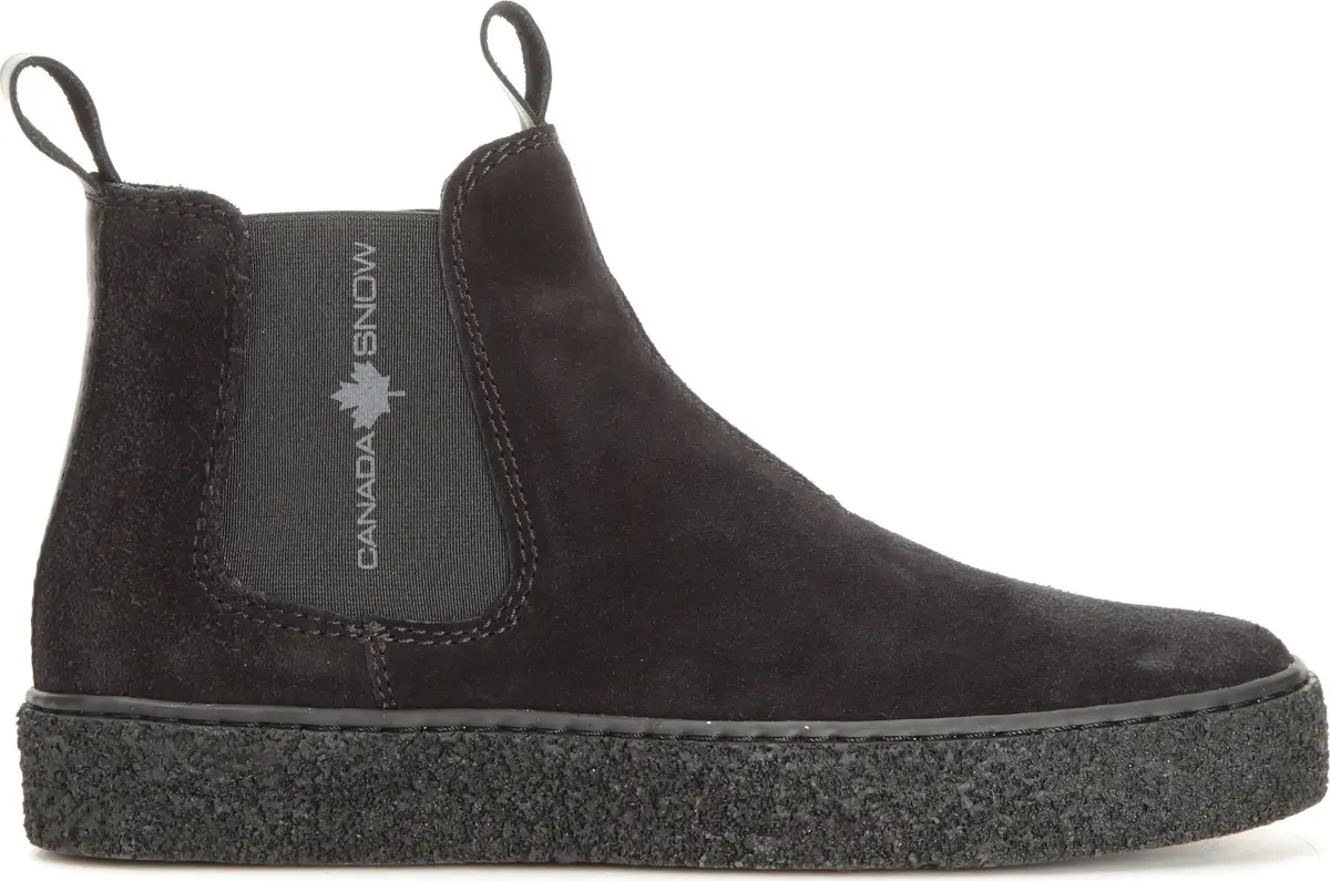 Canada Snow Women's Mount Verm Suede Boots Black