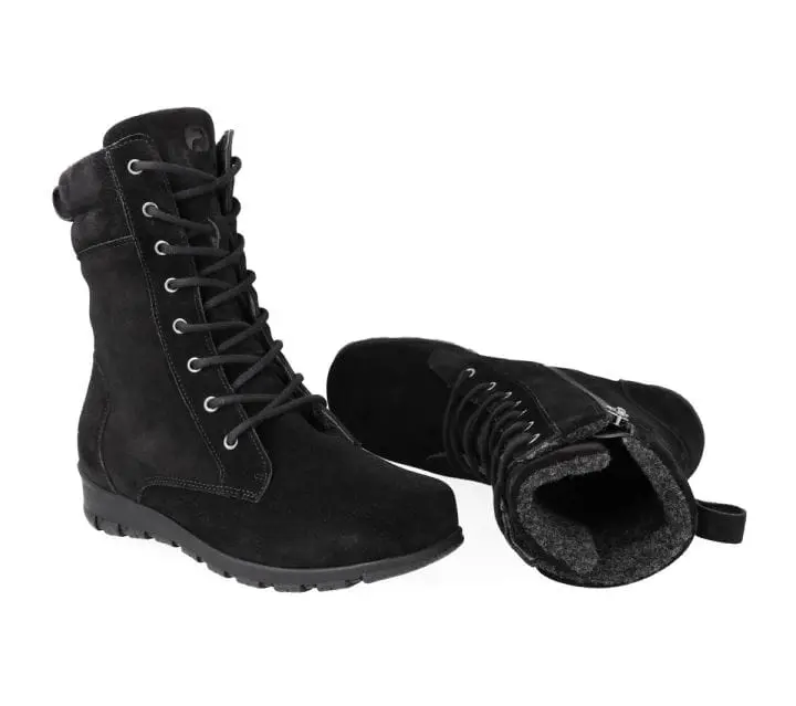Klaveness Mette Boot High Sort