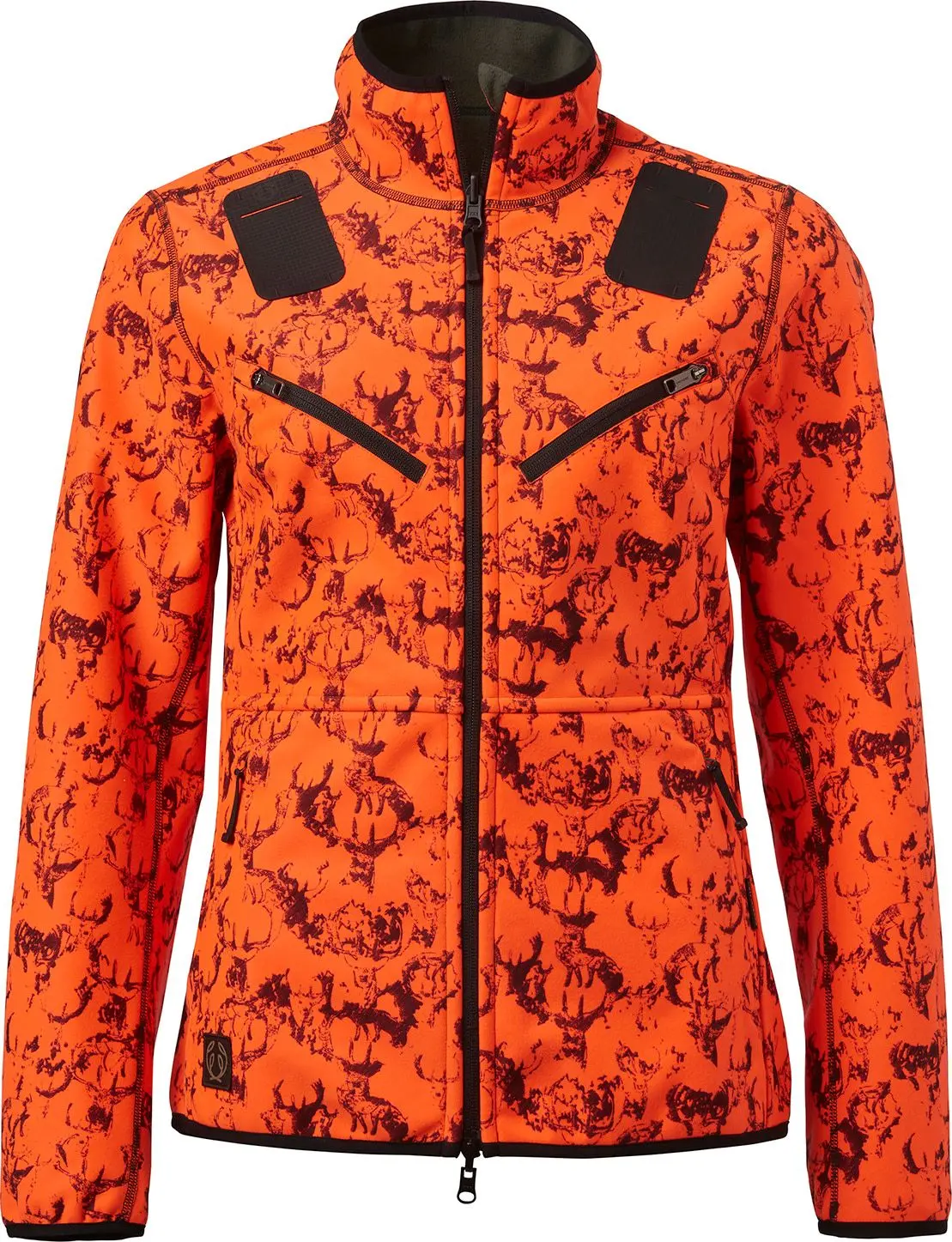 Chevalier Women's Mist Windblocker Reversible Jacket High Vis Orange Deer