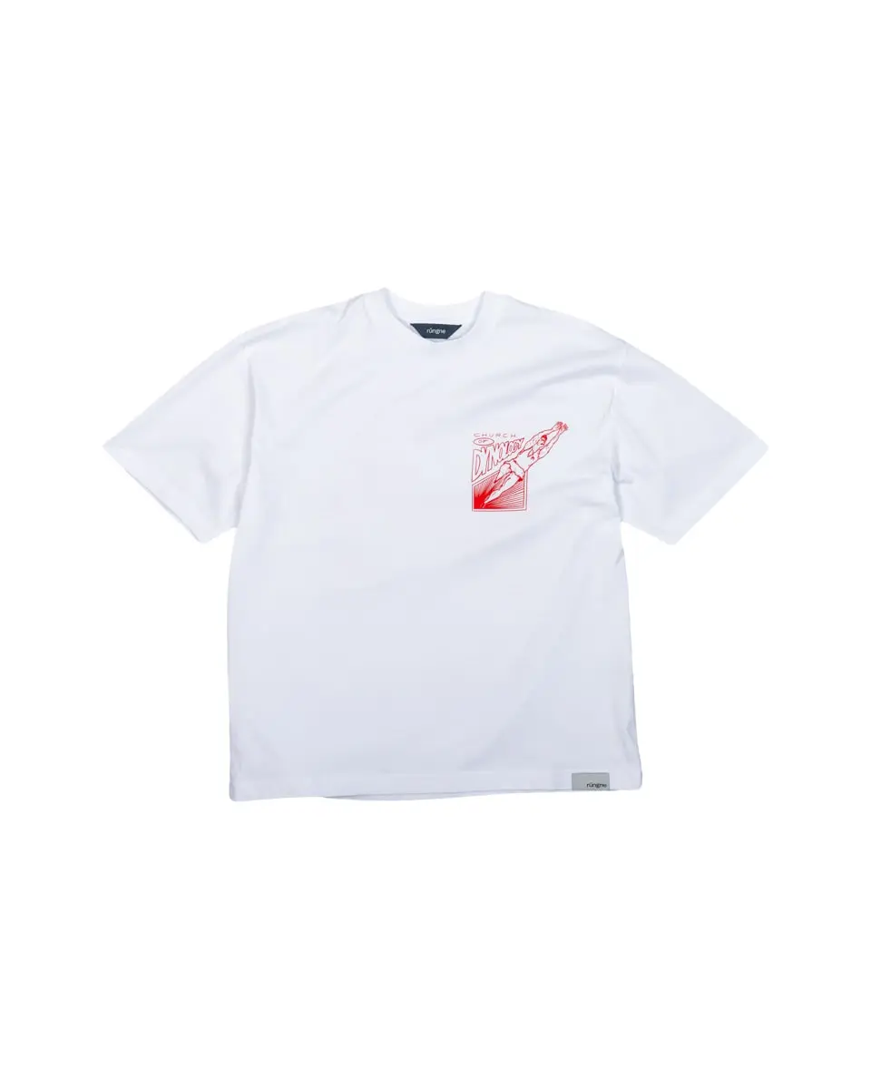 Rúngne Church Of Dynology Tee White