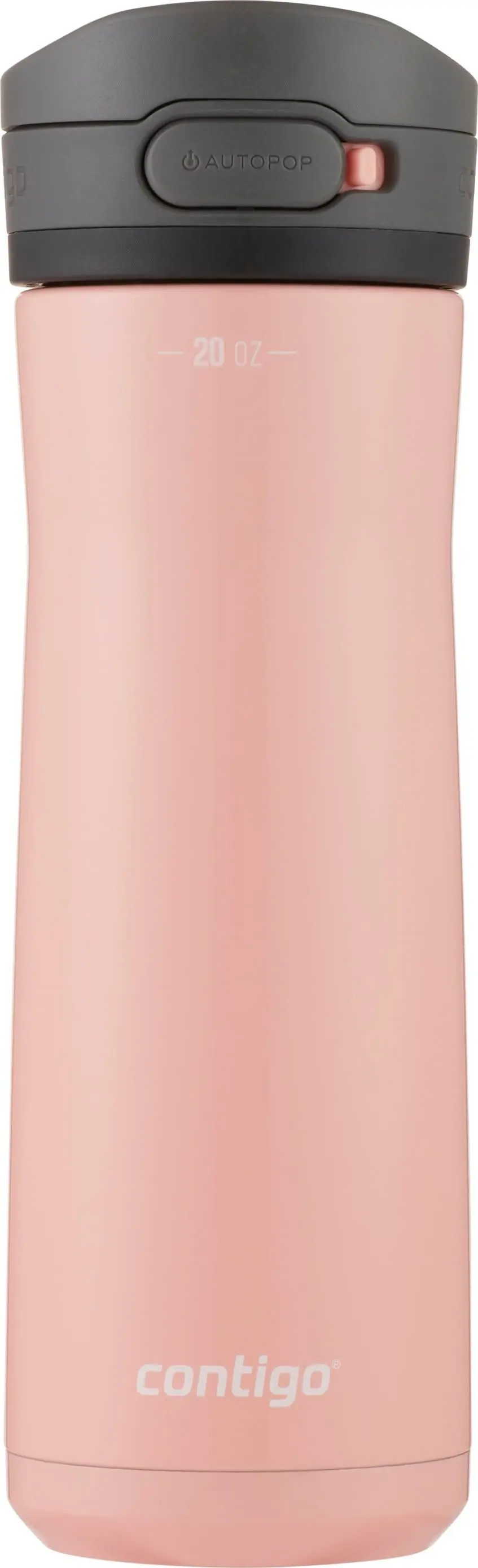 Contigo Jackson Chill Autopop Vacuum-Insulated Water Bottle 590 ml Pink Lemonade
