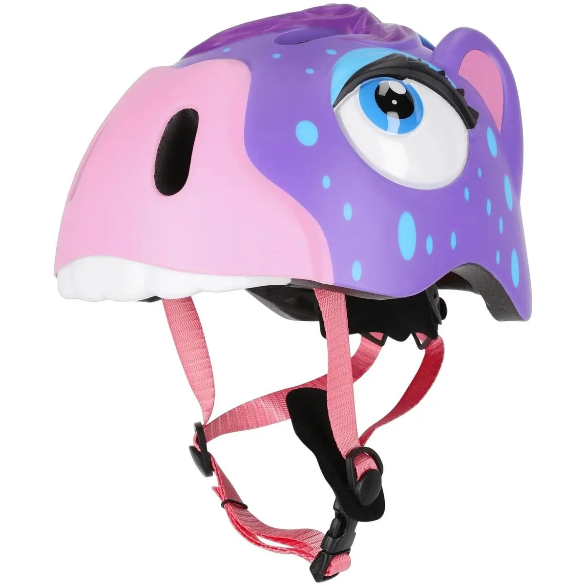 Crazy Safety Horse Bicycle Helmet Purple