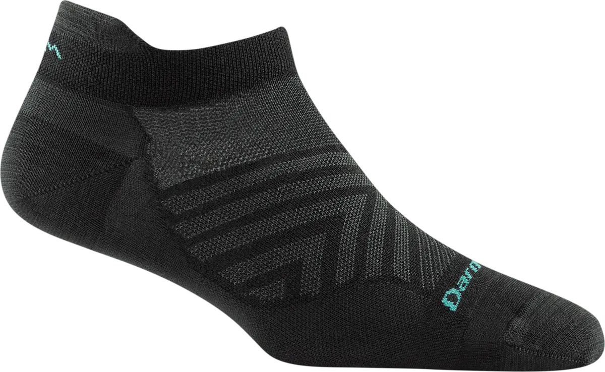 Darn Tough Women's Run No Show Tab Ultra-Lightweight Black
