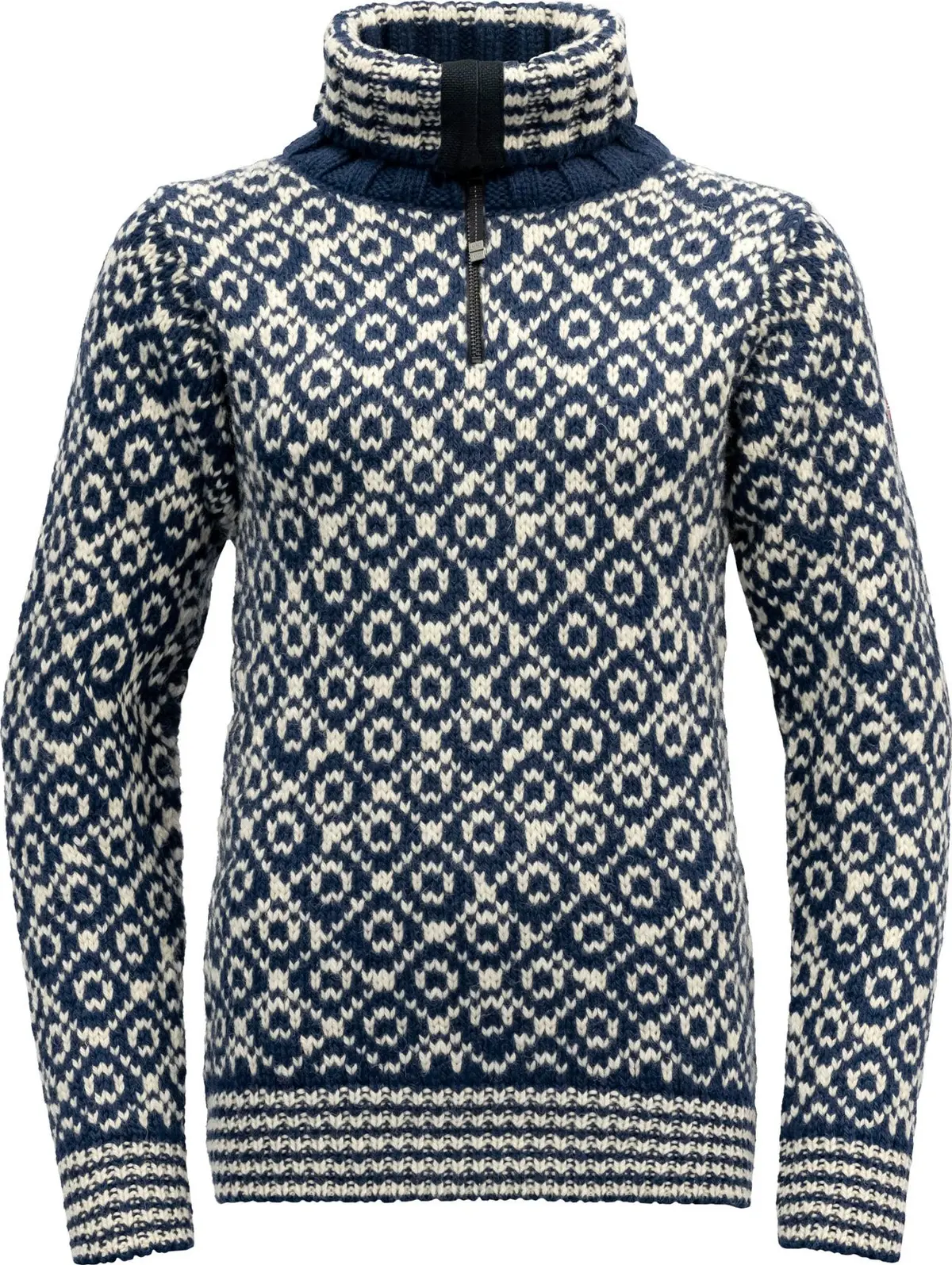 Devold Unisex Svalbard Wool Zip Neck Night